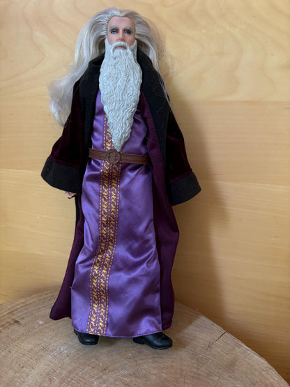 Mattel Albus Dumbledore Doll, Harry Potter Wizard Figure, Collectible Toy, 31 cm, Secondhand Doll, Hogwarts Gift