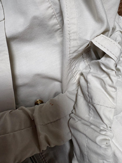 Weekend Max Mara Safari Dress, Utility Shirt Dress, Designer Cotton Dress, Beige Mini Dress, Italian Luxury, Old Money Y2K, Belted Dress