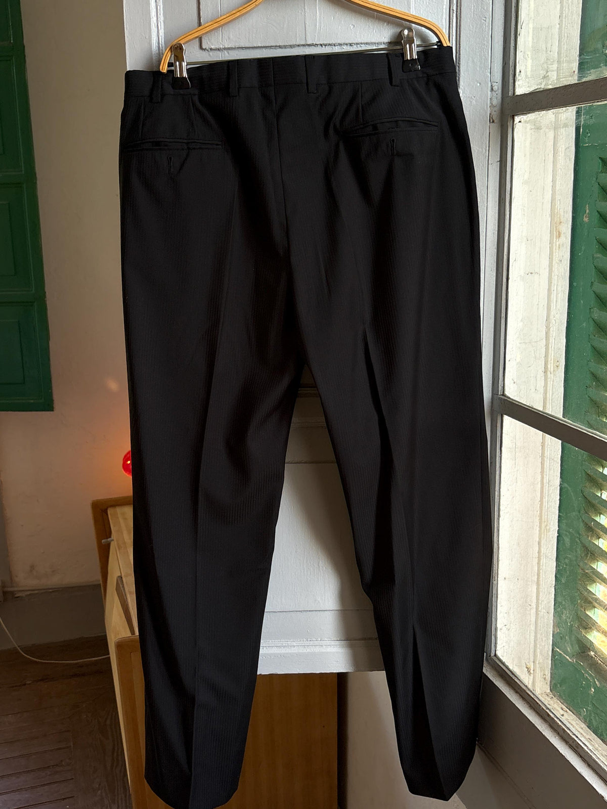 Armani Collezioni Black Two Piece Suit | Italian Designer Tailored Suit | Blazer & Trousers