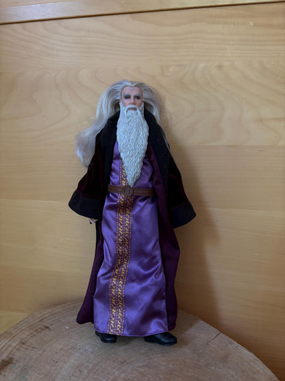Mattel Albus Dumbledore Doll, Harry Potter Wizard Figure, Collectible Toy, 31 cm, Secondhand Doll, Hogwarts Gift