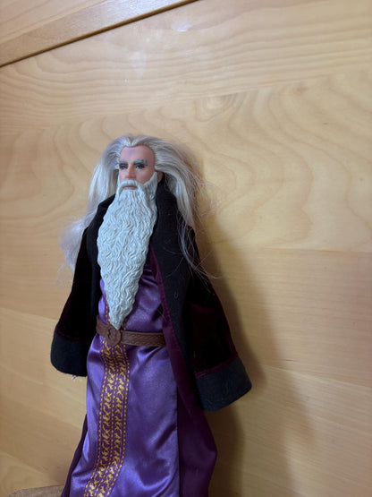 Mattel Albus Dumbledore Doll, Harry Potter Wizard Figure, Collectible Toy, 31 cm, Secondhand Doll, Hogwarts Gift