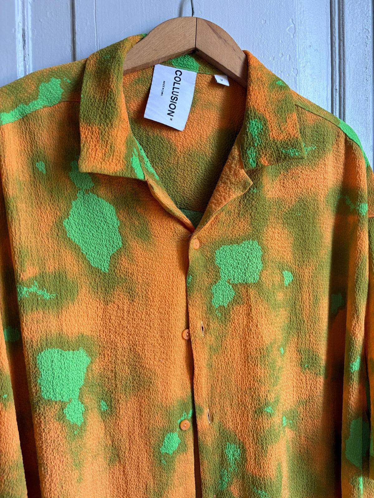 Abstract Print Oversized Shirt | Unisex | Colourful Festival clothing | Artsy unisex top