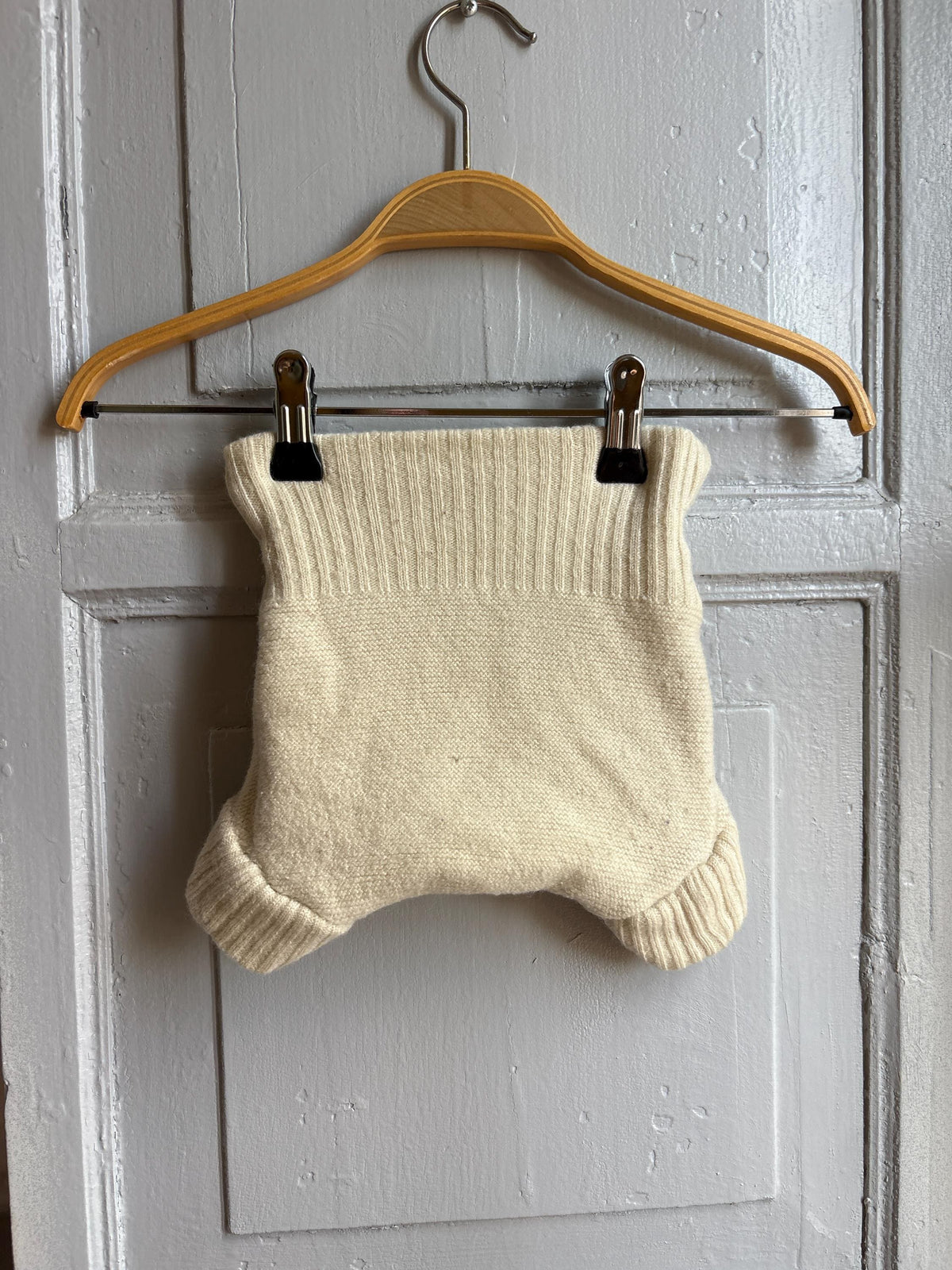 Disana Wool Diaper Cover, 74/80 Wool Bloomers, Baby Longies Overpants, Cloth Diaper Cover, Waldorf Natural Wool Germany