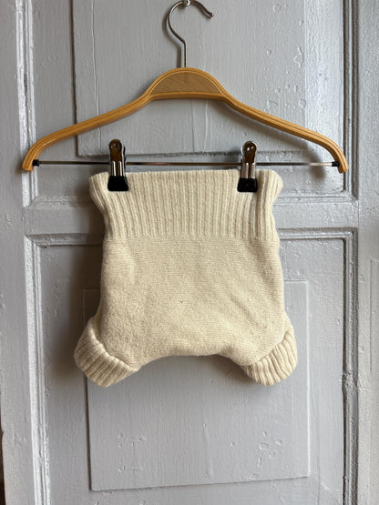 Disana Wool Diaper Cover, 74/80 Wool Bloomers, Baby Longies Overpants, Cloth Diaper Cover, Waldorf Natural Wool Germany
