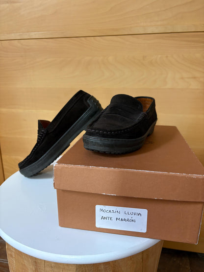 Tod’s Dark Brown Suede Loafers EU 36 | Italian Designer Penny Loafers with Vibram Sole | Original Box