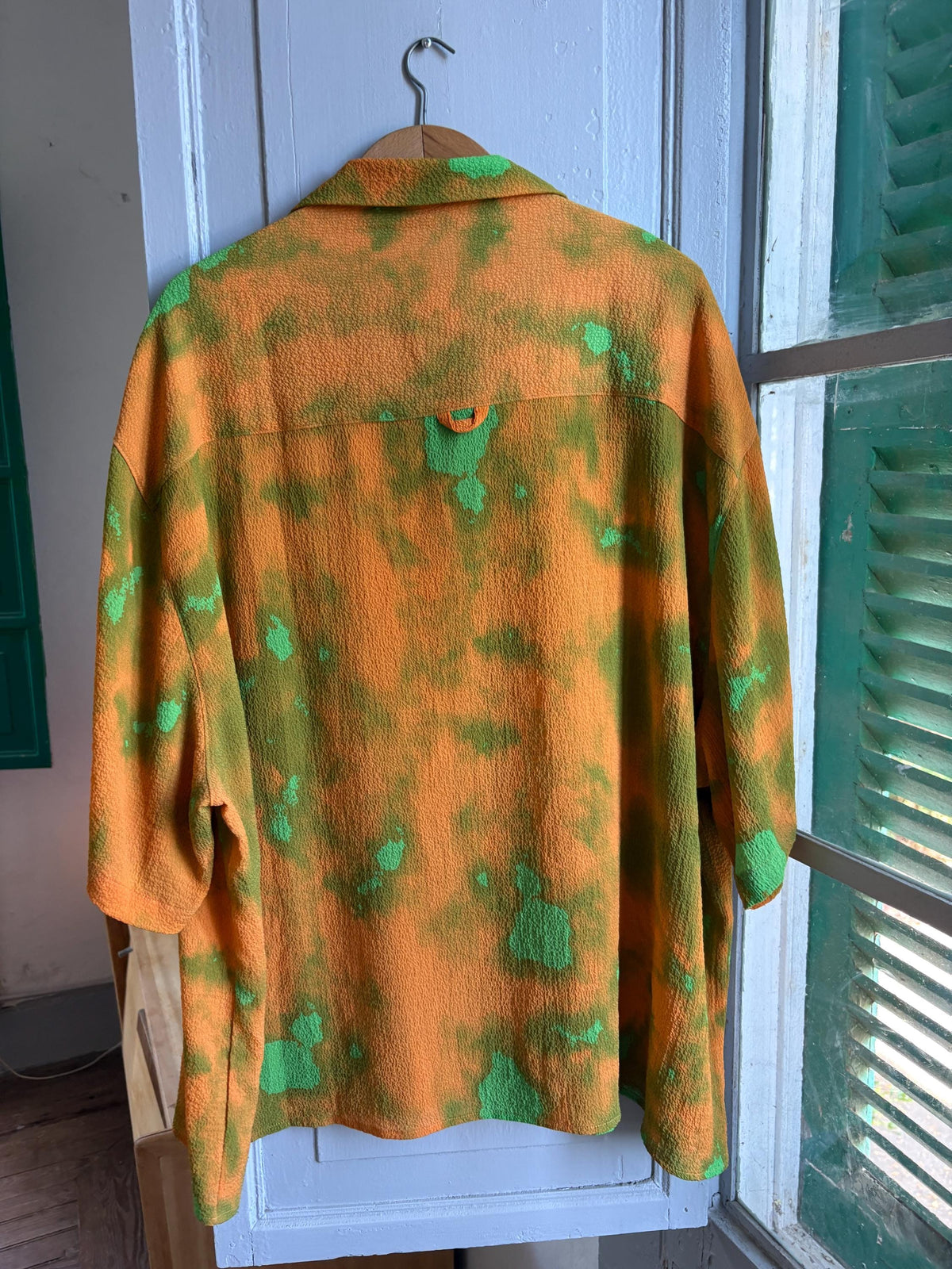 Abstract Print Oversized Shirt | Unisex | Colourful Festival clothing | Artsy unisex top