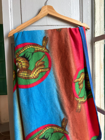 Vintage Spider-Man Fleece Blanket | Marvel | Retro Kids Throw | Large Blanket