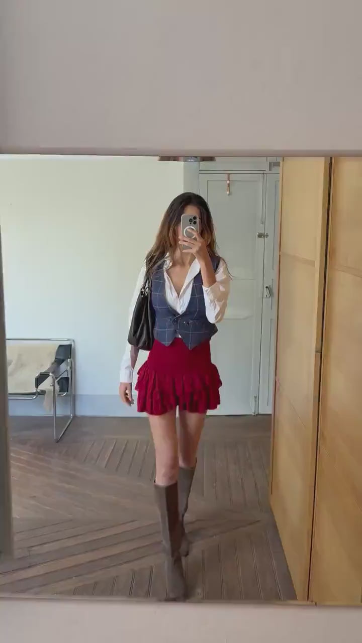 Vintage georges rech shoulder bag, genuine leather luxury brown bag, tassel detail gossip girl aesthetic, serena van der woodsen style