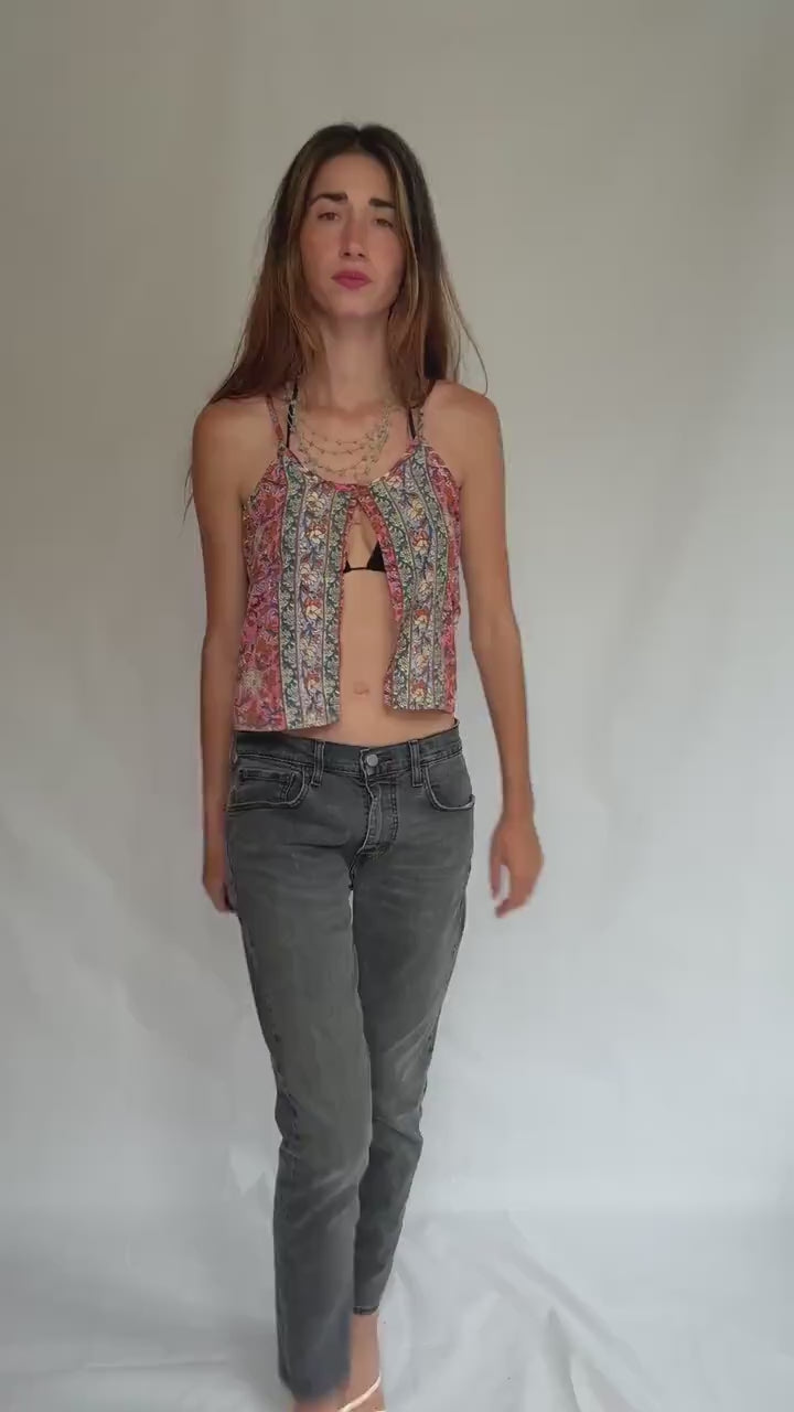 Levi’s 502 Hi-Ball W31 jeans – black tapered denim with ankle crop – vintage Levi’s San Francisco original riveted fit