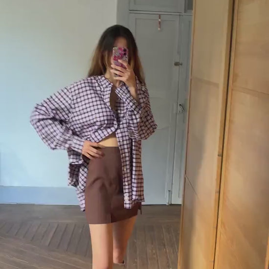 Vintage Ralph Lauren Shirt – Oversized Plaid 100% Cotton Shirt, Unisex Button Down, Preppy Classic. Size XXL