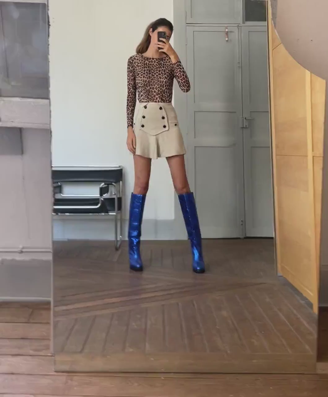 Sheer floral sequin embroidered woman top, Sexy see through pastel blue summer shirt, Unique vintage treasure