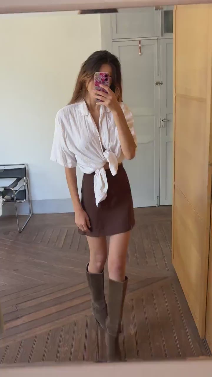 Vintage striped cotton button-down, unisex oversized summer shirt, breathable 100% cotton top, casual retro menswear, light classic