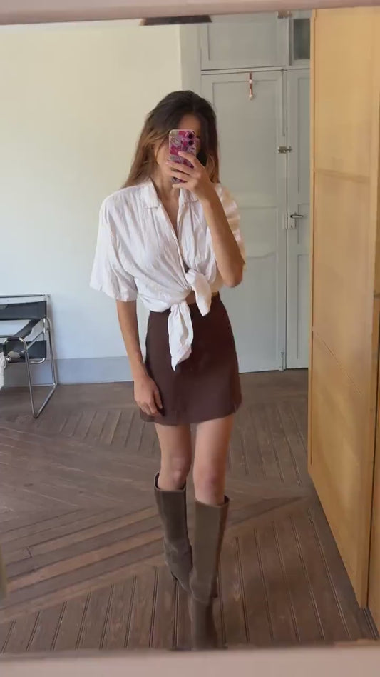 Vintage striped cotton button-down, unisex oversized summer shirt, breathable 100% cotton top, casual retro menswear, light classic