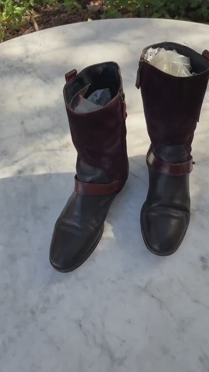 Tommy Hilfiger leather woman boots, EU 39